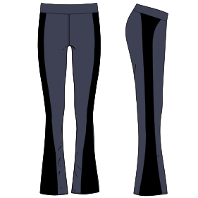 Patron ropa, Fashion sewing pattern, molde confeccion, patronesymoldes.com Sport leggings 6048 LADIES Trousers